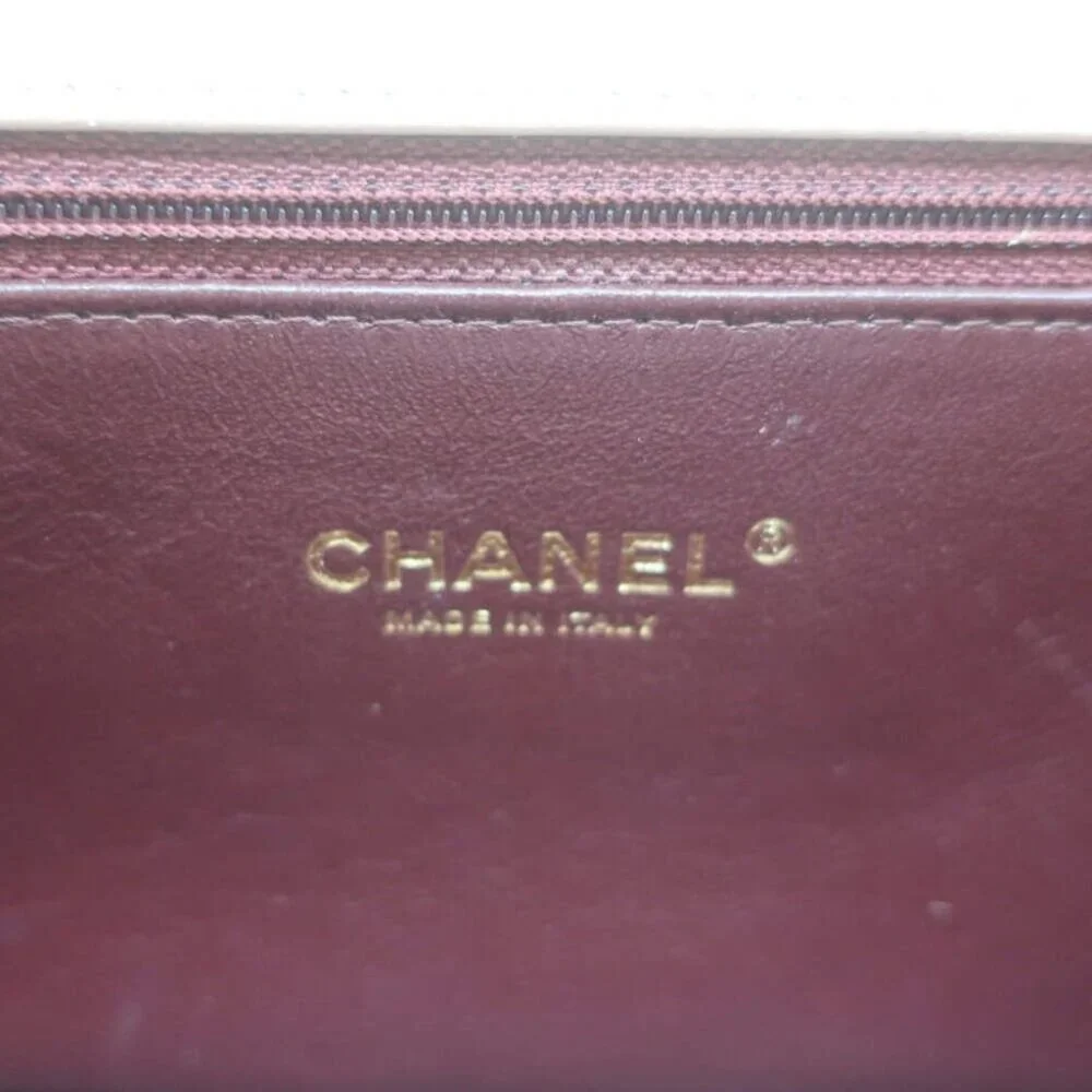 Chanel 2016 Coco Envelope Flap Bag Beige Chevron Quilted Leather Crossbody